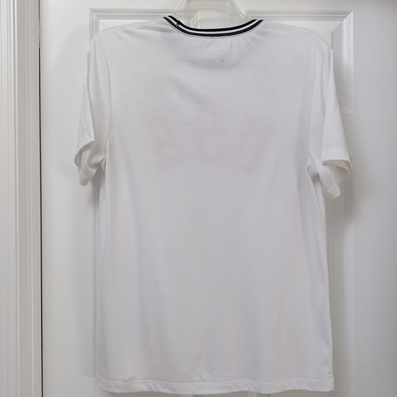 NIKE White Olympic Heritage Tee Men’s size L sewn on patch - Picture 3 of 7